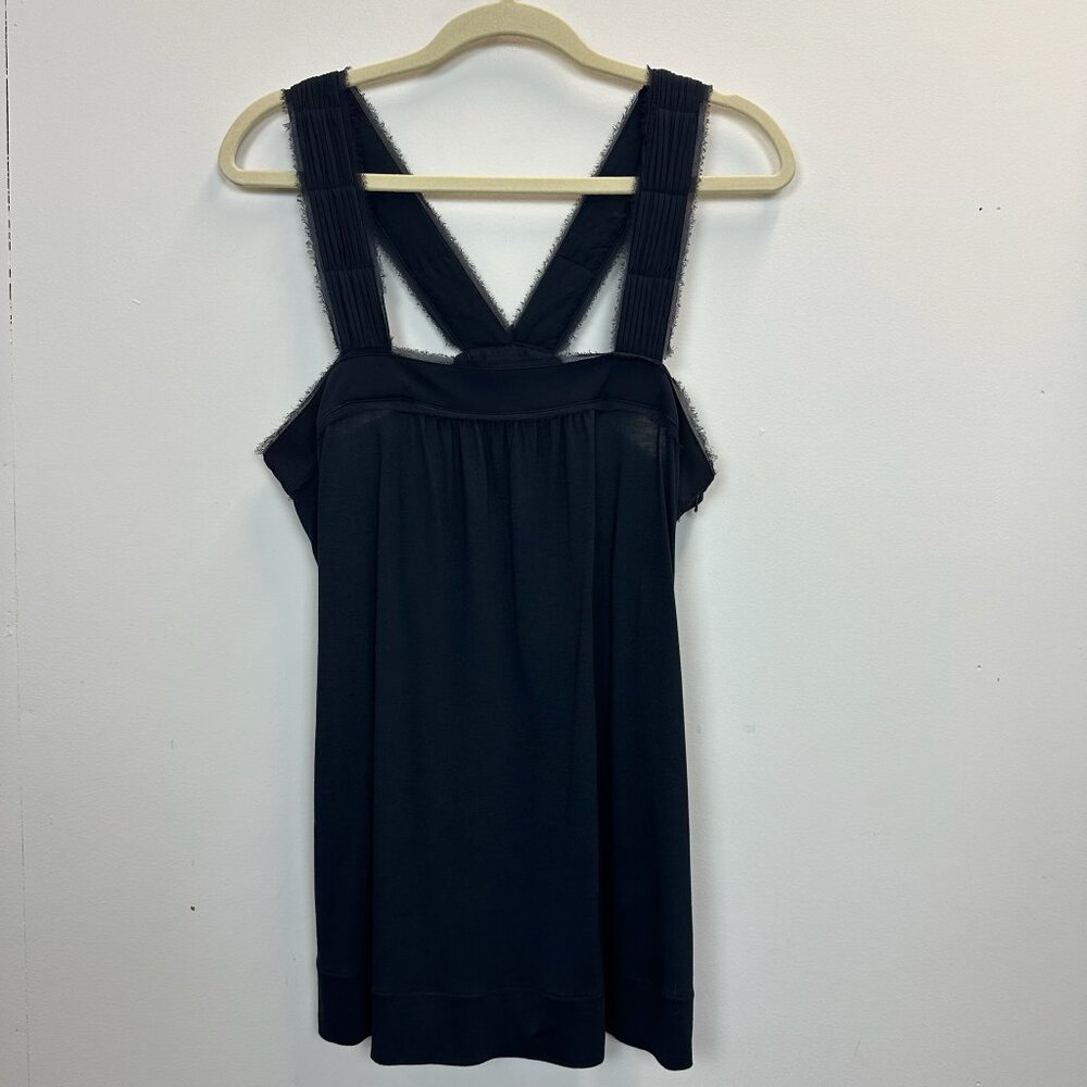 Banana Republic Sleeveless Top Navy Blue Medium